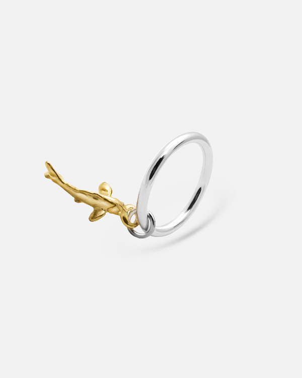 Ring with goldfish carp